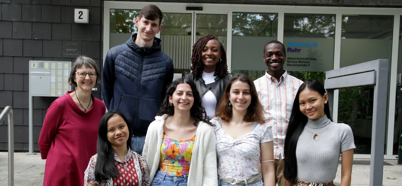 Internationale Studierende besuchen Diakonie Ruhr